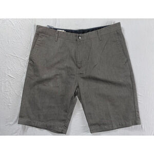 Volcom Flat Front Vmonty Chino Skate Shorts. Greenish Gray, Men's Size 38. EUC!!